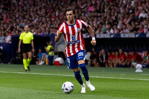 ESP: Atletico de Madrid v Malaga CF La Liga EA Sports Arnau Ortiz of Atletico de Madrid during a Liga EA Sports match between Atletico de Madrid and Malaga CF at Estadio Riyadh Air Metropolitano on August 19, 2026 in Madrid, Spain. Madrid Madrid Spain Football *** ESP Atlético de Madrid vs. Málaga CF La Liga EA Sports Arnau Ortiz of Atlético de Madrid during an EA Sports La Liga match between Atlético de Madrid and Málaga CF at Estadio Riyadh Air Metropolitano on August 19, 2026, in Madrid, Spain Madrid Madrid Spain Soccer Copyright: xAlejandroxMatiasx
