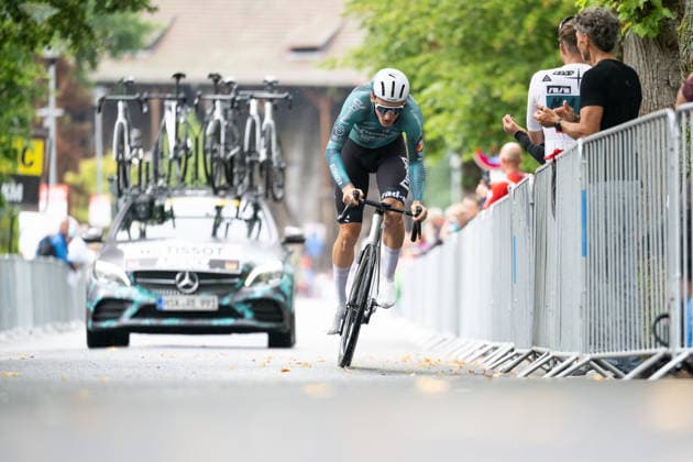 Lidl Deutschland Tour, Prolog, 19.08.2026 Leon Arenz (GER, REMBE rad-net) Bad Orb Germany *** Lidl Germany Tour, Prolog, August 19, 2026 Leon Arenz GER, REMBE rad net Bad Orb, Germany Copyright: xCarlaxHilgerx
