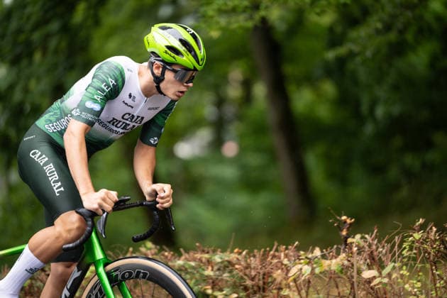 Lidl Deutschland Tour, Prolog, 19.08.2026 Gorka Corres (ESP, Caja Rural - Seguros RGA) Bad Orb Germany *** Lidl Germany Tour, Prolog, August 19, 2026 Gorka Corres (ESP), Caja Rural Seguros RGA, Bad Orb, Germany Copyright: xCarlaxHilgerx