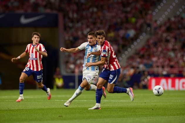 ESP: LaLiga EA Sports Atletico de Madrid v Malaga CF; Robin Le Normand of Atletico de Madrid during LaLiga EA Sports between Atletico de Madrid v Malaga CF played at Riyadh Air Metropolitano Stadium in Madrid on August 19, 2026 in Spain Spain Futbol *** ESP LaLiga EA Sports Atlético de Madrid vs. Málaga CF Robin Le Normand of Atlético de Madrid during the LaLiga EA Sports match between Atlético de Madrid and Málaga CF, played at Riyadh Air Metropolitano Stadium in Madrid on August 19, 2026, in Spain. Spain Soccer Copyright: xAgenciaxLOFx