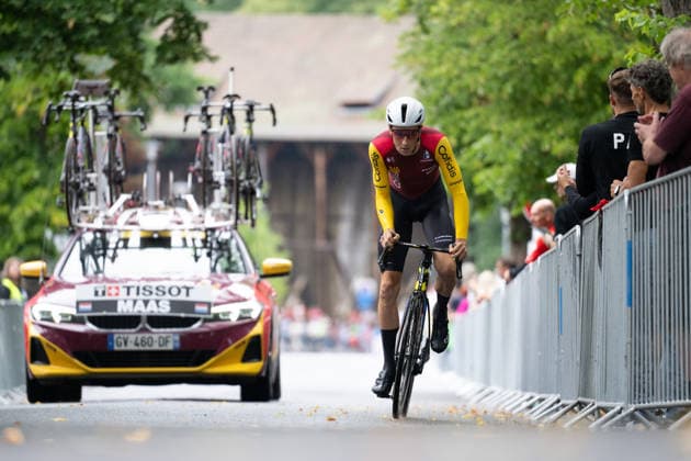 Lidl Deutschland Tour, Prolog, 19.08.2026 Jan Maas (NED, Cofidis) Bad Orb Germany *** Lidl Germany Tour, Prolog, August 19, 2026 Jan Maas (NED), Cofidis, Bad Orb, Germany Copyright: xCarlaxHilgerx