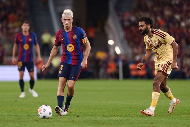 ESP: La Festa del Gamper Estrella Damm FC Barcelona, Barca v Al-Ahly Pedri of Barcelona during friendly match La Festa del Gamper Estrella Damm FC Barcelona v Al-Ahly played at Spotify Camp Nou Stadium in Barcelona on August 19th, 2026 in Spain Barcelona Spain Futbol *** ESP La Festa del Gamper Estrella Damm: FC Barcelona vs. Al Ahly. Pedri of Barcelona during the friendly match La Festa del Gamper Estrella Damm: FC Barcelona vs. Al Ahly, played at Spotify Camp Nou Stadium in Barcelona on August 19, 2026, in Spain. Barcelona, Spain. Soccer Copyright: xGerardxFrancox xAgenciaxLOFx