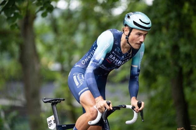 Lidl Deutschland Tour, Prolog, 19.08.2026 Fran MiholjeviÄ‡ (HRV, Bahrain - Victorious) Bad Orb Germany *** Lidl Germany Tour, Prologue, August 19, 2026 Fran Miholjevic HRV, Bahrain Victorious, Bad Orb, Germany Copyright: xCarlaxHilgerx