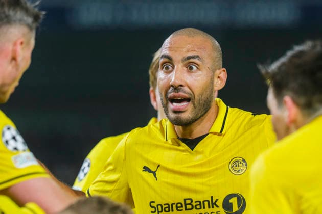 Champions League-kvalifisering, playoff: NEC Nijmegen - Bodo Glimt Nijmegen 20260819. Bodo Glimts Haitam Aleesami under playoff-kampen i Champions League-kvalifiseringen mellom mellom NEC Nijmegen og Bodo Glimt pa Goffertstadion. Foto: Patrick Post NTB Nijmegen Nederland EDITORIAL USE ONLY. RESTRICTED USE FOR BETTING COMPANIES Ref:_SPORNcQpxqeqNQ.jpg *** Champions League Qualifying, Playoff: NEC Nijmegen vs. Bodo Glimt, Nijmegen, August 19, 2026. Bodo Glimt s Haitam Aleesami during the Champions League qualifying playoff match between NEC Nijmegen and Bodo Glimt at Goffert Stadium. Photo: Patrick Post, NTB, Nijmegen, Netherlands. EDITORIAL USE ONLY. RESTRICTEDRICTED USE FOR BETTING COMPANIES  Copyright: xPatrickxPostx xNTBx