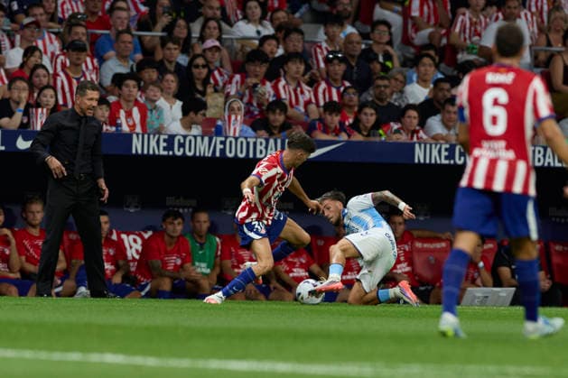 ESP: LaLiga EA Sports Atletico de Madrid v Malaga CF; during LaLiga EA Sports between Atletico de Madrid v Malaga CF played at Riyadh Air Metropolitano Stadium in Madrid on August 19, 2026 in Spain Spain Futbol *** ESP LaLiga EA Sports Atlético de Madrid vs. Málaga CF during the LaLiga EA Sports match between Atlético de Madrid and Málaga CF, played at Riyadh Air Metropolitano Stadium in Madrid on August 19, 2026, in Spain. Spanish Soccer Copyright: xAgenciaxLOFx