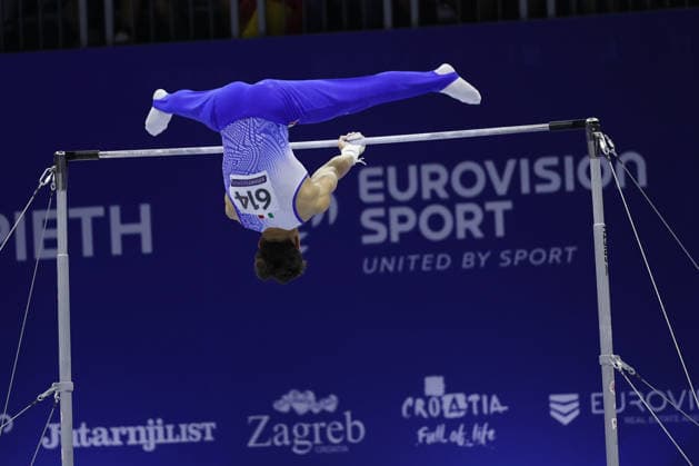 Zagreb, 19.08.2026. - 37TH EUROPEAN MEN™S ARTISTIC GYMNASTICS Men s Artistic Gymnastics Qualification SENIORS 614 FEDERICI Ares (ITA) 37th European Men™s Artistic Gymnastics  20AG2285.JPG