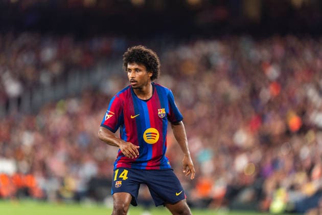 Joan Gamper Trophy between FC Barcelona, Barca and Al-Ahly in Barcelona, Spain. FC Barcelona player (14) Adeyemi during Joan Gamper trophy match between FC Barcelona and Al-Ahly in Spotify Camp Nou, Barcelona, Spain, on August 19, 2026. Barcelona Spotify Camp Nou Barcelona Spain