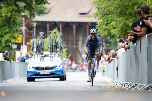 Lidl Deutschland Tour, Prolog, 19.08.2026 Dries Van Gestel (BEL, Soudal Quick-Step) Bad Orb Germany *** Lidl Germany Tour, Prolog, August 19, 2026 Dries Van Gestel BEL, Soudal Quick Step Bad Orb, Germany Copyright: xCarlaxHilgerx