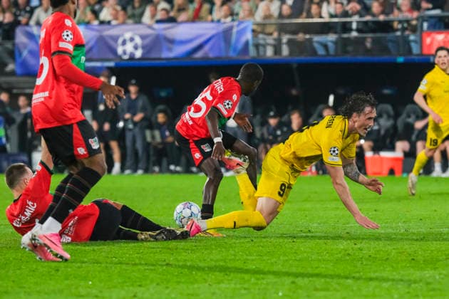 Champions League-kvalifisering, playoff: NEC Nijmegen - Bodo Glimt Nijmegen 20260819. Bodo Glimts Andreas Helmersen under playoff-kampen i Champions League-kvalifiseringen mellom mellom NEC Nijmegen og Bodo Glimt pa Goffertstadion. Foto: Patrick Post NTB Nijmegen Nederland EDITORIAL USE ONLY. RESTRICTED USE FOR BETTING COMPANIES Ref:_SPOE1-WqrMBKwo.jpg *** Champions League Qualifying, Playoff: NEC Nijmegen vs. Bodo Glimt, Nijmegen, August 19, 2026. Bodo Glimt’s Andreas Helmersen during the Champions League qualifying playoff match between NEC Nijmegen and Bodo Glimt at Goffert Stadium. Photo by Patrick Post, NTB, Nijmegen, Netherlands. EDITORIAL USE ONLY. RESTRICTEDED USE BY BETTING COMPANIES  Copyright: xPatrickxPostx xNTBx