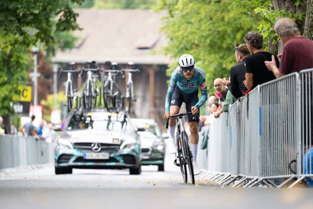 Lidl Deutschland Tour, Prolog, 19.08.2026 Miguel Heidemann (GER, REMBE rad-net) Bad Orb Germany *** Lidl Germany Tour, Prolog, August 19, 2026 Miguel Heidemann GER, REMBE rad net Bad Orb, Germany Copyright: xCarlaxHilgerx