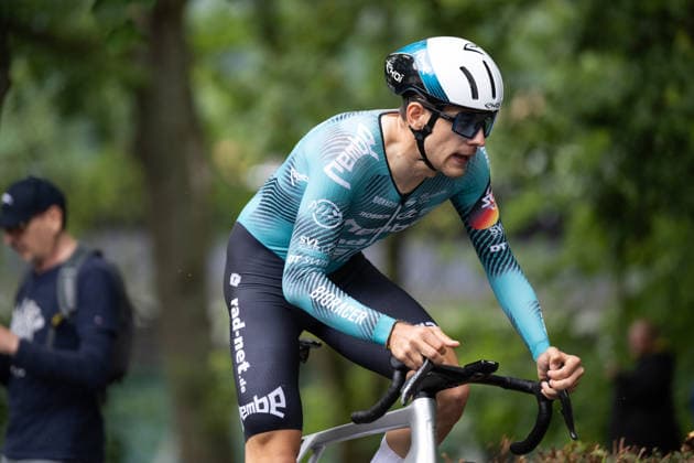 Lidl Deutschland Tour, Prolog, 19.08.2026 Miguel Heidemann (GER, REMBE rad-net) Bad Orb Germany *** Lidl Germany Tour, Prolog, August 19, 2026 Miguel Heidemann GER, REMBE rad net Bad Orb, Germany Copyright: xCarlaxHilgerx