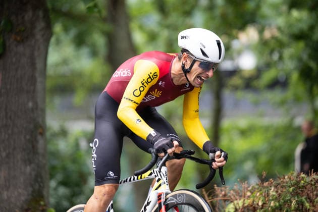 Lidl Deutschland Tour, Prolog, 19.08.2026 Jenthe Biermans (BEL, Cofidis) Bad Orb Germany *** Lidl Germany Tour, Prolog, August 19, 2026 Jenthe Biermans BEL, Cofidis Bad Orb, Germany Copyright: xCarlaxHilgerx