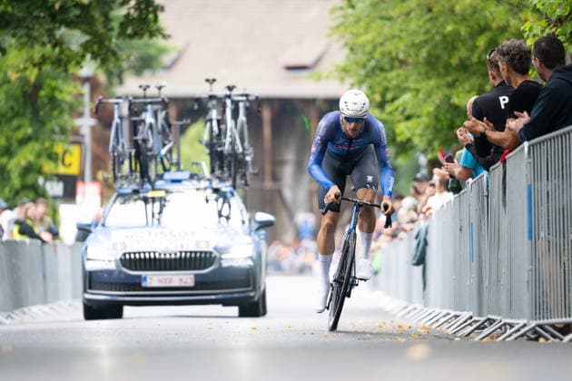 Lidl Deutschland Tour, Prolog, 19.08.2026 Niels Vandeputte (BEL, Alpecin-Premier Tech Development Team) Bad Orb Germany *** Lidl Germany Tour, Prolog, August 19, 2026 Niels Vandeputte BEL, Alpecin Premier Tech Development Team Bad Orb, Germany Copyright: xCarlaxHilgerx