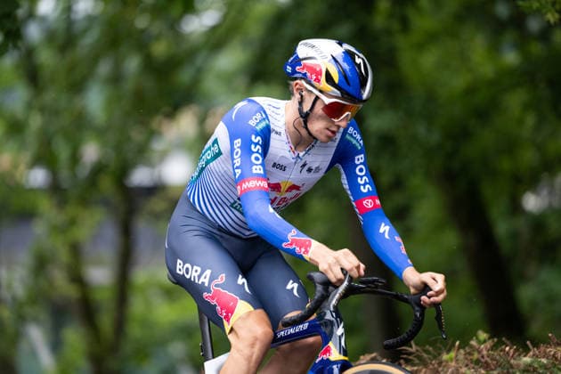 Lidl Deutschland Tour, Prolog, 19.08.2026 Giulio Pellizzari (ITA, RED BULL - BORA - HANSGROHE) Bad Orb Germany *** Lidl Germany Tour, Prolog, August 19, 2026 Giulio Pellizzari (ITA), RED BULL BORA HANSGROHE, Bad Orb, Germany Copyright: xCarlaxHilgerx