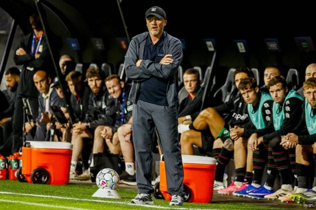NIJMEGEN - Head coach Dick Schreuder of NEC Nijmegen during the UEFA Champions League Play-offs match between NEC Nijmegen and FK Bodo Glimt at the Goffertstadion on August 19, 2026 in Nijmegen, the Netherlands. WART BRINKERHOF ANP xVIxANPxSportx xMarcelxterxBalsxIVx 565836729 originalFilename: 565836729.jpg