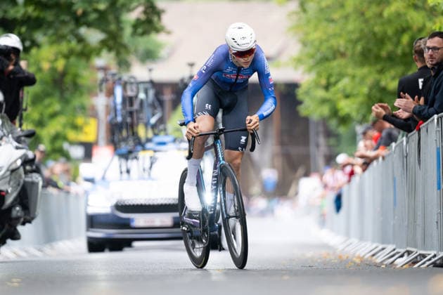 Lidl Deutschland Tour, Prolog, 19.08.2026 Guus van den Eijnden (NED, ALPECIN-PREMIER TECH DEVELOPMENT TEAM) Bad Orb Germany *** Lidl Germany Tour, Prologue, August 19, 2026 Guus van den Eijnden (NED), ALPECIN PREMIER TECH DEVELOPMENT TEAM, Bad Orb, Germany Copyright: xCarlaxHilgerx
