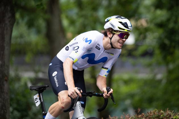 Lidl Deutschland Tour, Prolog, 19.08.2026 Michel Hessmann (GER, MOVISTAR TEAM) Bad Orb Germany *** Lidl Germany Tour, Prologue, August 19, 2026 Michel Hessmann GER, MOVISTAR TEAM Bad Orb, Germany Copyright: xCarlaxHilgerx
