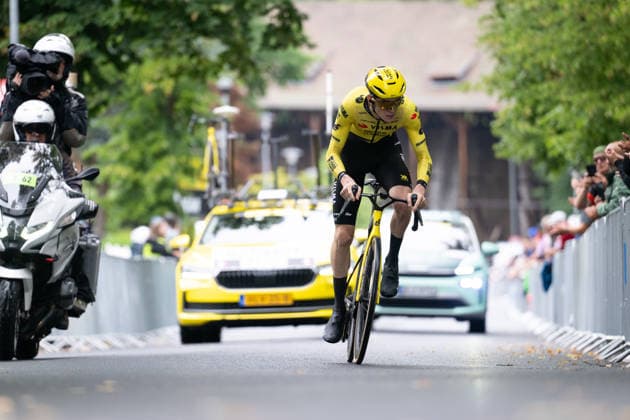 Lidl Deutschland Tour, Prolog, 19.08.2026 Louis BarrÃ (FRA, TEAM VISMA LEASE A BIKE) Bad Orb Germany *** Lidl Germany Tour, Prologue, August 19, 2026 Louis Barré FRA, TEAM VISMA LEASE A BIKE Bad Orb, Germany Copyright: xCarlaxHilgerx