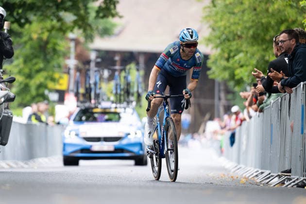 Lidl Deutschland Tour, Prolog, 19.08.2026 Maximilian Schachmann (GER, SOUDAL QUICK-STEP) Bad Orb Germany *** Lidl Germany Tour, Prolog, August 19, 2026 Maximilian Schachmann GER, SOUDAL QUICK STEP Bad Orb, Germany Copyright: xCarlaxHilgerx
