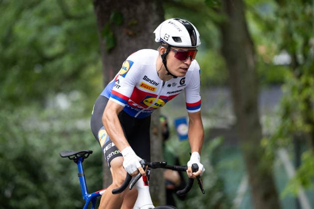 Lidl Deutschland Tour, Prolog, 19.08.2026 Mathias Vacek (CZE, LIDL - TREK) Bad Orb Germany *** Lidl Germany Tour, Prolog, August 19, 2026 Mathias Vacek CZE, LIDL TREK Bad Orb, Germany Copyright: xCarlaxHilgerx