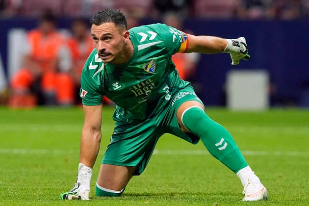 Malaga CF s Alfonso Herrero during La Liga match. August 19, 2026. (20260819386)