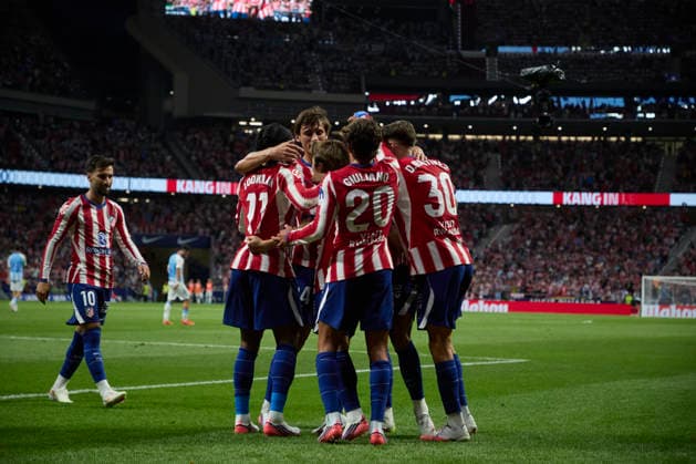 ESP: LaLiga EA Sports Atletico de Madrid v Malaga CF; Kang In Lee of Atletico de Madrid scores goal and celebrates during LaLiga EA Sports between Atletico de Madrid v Malaga CF played at Riyadh Air Metropolitano Stadium in Madrid on August 19, 2026 in Spain Spain Futbol *** ESP LaLiga EA Sports Atlético de Madrid vs. Málaga CF Kang In Lee of Atlético de Madrid scores a goal and celebrates during the LaLiga EA Sports match between Atlético de Madrid and Málaga CF played at Riyadh Air Metropolitano Stadium in Madrid on August 19, 2026, in Spain. Spanish Soccer Copyright: xAgenciaxLOFx