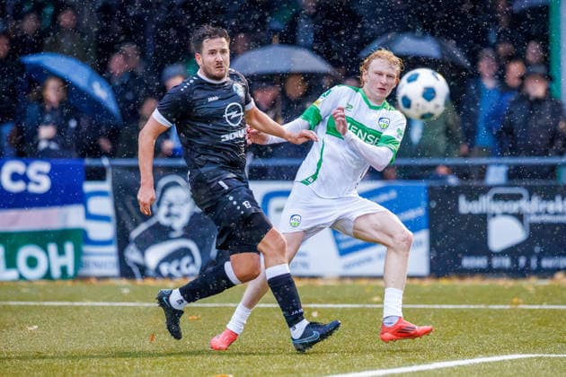 2026.08.19, xkwix, Fußball, Krombacher Westfalenpokal, SG Massen - FC Gütersloh, Sportanlage SG Massen, 2.Runde, Saison 2026 2027: Niklas Frese (FC Gütersloh 35) beim Torschuss zum 0:2 DFB regulations prohibit any use of photographs as image sequences and or quasi-video. Photo: xKamilxWilkowskixPressefotoKochx Nordrhein-Westfalen Deutschland *** August 19, 2026, xkwix, Soccer, Krombacher Westphalia Cup, SG Massen vs. FC Gütersloh, SG Massen Sports Complex, 2nd Round, 2026–2027 season: Niklas Frese of FC Gütersloh, age 35, taking a shot on goal to make it 0–2. DFB regulations prohibit any use of photographs as image sequences and or quasi-video. Photo: xKamilxWilkowskixPressefotoKochx, North Rhine-Westphalia, Germany