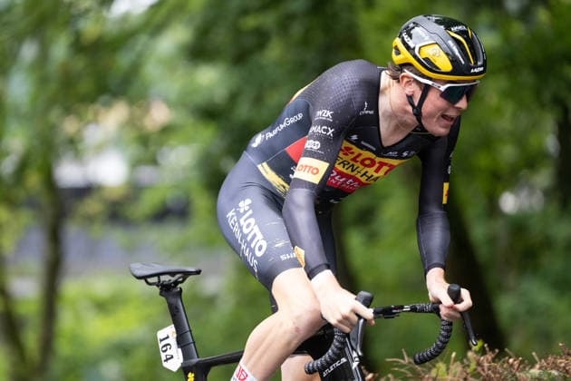 Lidl Deutschland Tour, Prolog, 19.08.2026 Mil Morang (LUX, TEAM LOTTO KERN-HAUS OUTLET MONTABAUR) Bad Orb Germany *** Lidl Germany Tour, Prolog, August 19, 2026, Mil Morang, LUX, TEAM LOTTO KERN HAUS OUTLET MONTABAUR, Bad Orb, Germany Copyright: xCarlaxHilgerx
