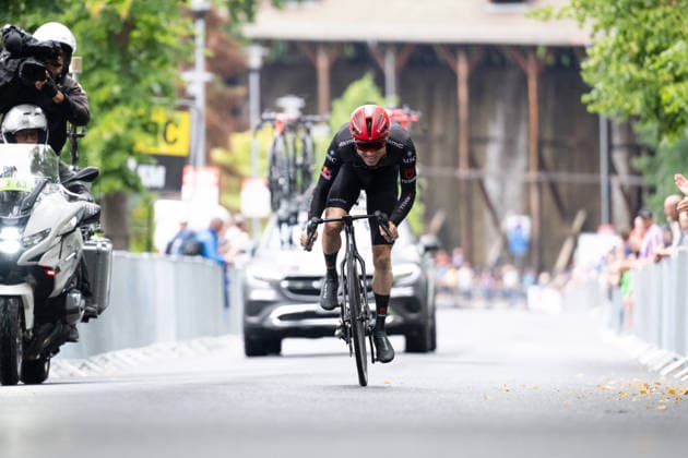 Lidl Deutschland Tour, Prolog, 19.08.2026 Marc Hirschi (SUI, TUDOR PRO CYCLING TEAM) Bad Orb Germany *** Lidl Germany Tour, Prolog, August 19, 2026 Marc Hirschi (SUI), TUDOR PRO CYCLING TEAM, Bad Orb, Germany Copyright: xCarlaxHilgerx