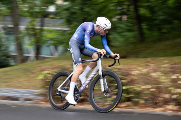 Lidl Deutschland Tour, Prolog, 19.08.2026 Senna Remijn (NED, ALPECIN - PREMIER TECH) Bad Orb Germany *** Lidl Germany Tour, Prolog, August 19, 2026, Senna Remijn (NED), ALPECIN PREMIER TECH, Bad Orb, Germany Copyright: xCarlaxHilgerx