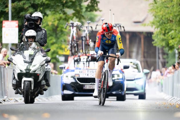 Lidl Deutschland Tour, Prolog, 19.08.2026 Max Walscheid (GER, LIDL - TREK) Bad Orb Germany *** Lidl Germany Tour, Prolog, August 19, 2026 Max Walscheid GER, LIDL TREK Bad Orb, Germany Copyright: xCarlaxHilgerx