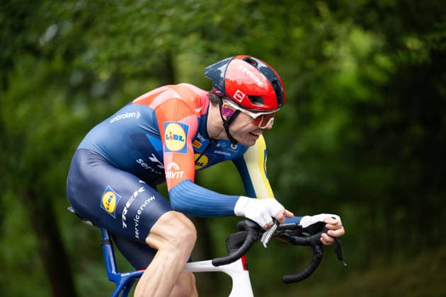 Lidl Deutschland Tour, Prolog, 19.08.2026 Max Walscheid (GER, LIDL - TREK) Bad Orb Germany *** Lidl Germany Tour, Prolog, August 19, 2026 Max Walscheid GER, LIDL TREK Bad Orb, Germany Copyright: xCarlaxHilgerx
