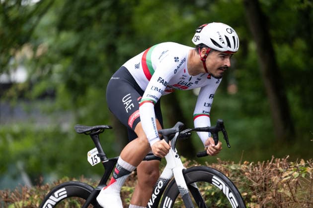 Lidl Deutschland Tour, Prolog, 19.08.2026 Antonio Morgado (POR, UAE TEAM EMIRATES - XRG) Bad Orb Germany *** Lidl Germany Tour, Prolog, August 19, 2026 Antonio Morgado POR, UAE Team Emirates XRG Bad Orb, Germany Copyright: xCarlaxHilgerx
