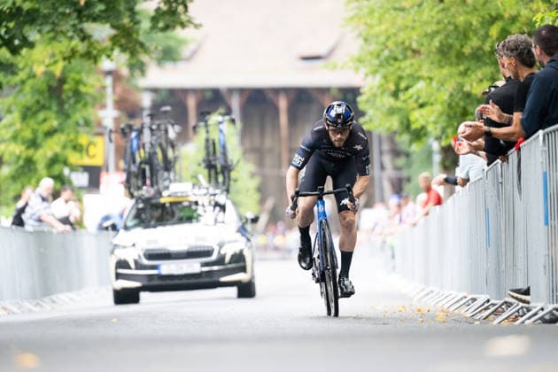 Lidl Deutschland Tour, Prolog, 19.08.2026 Matthew Walls (GBR, TEAM STORCK - MRW BAU) Bad Orb Germany *** Lidl Germany Tour, Prolog, August 19, 2026 Matthew Walls GBR, TEAM STORCK MRW BAU Bad Orb, Germany Copyright: xCarlaxHilgerx