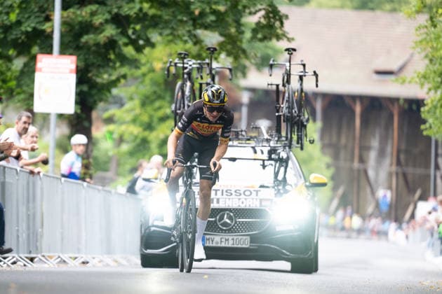 Lidl Deutschland Tour, Prolog, 19.08.2026 Arno Wallenborn (LUX, TEAM LOTTO KERN-HAUS OUTLET MONTABAUR) Bad Orb Germany *** Lidl Germany Tour, Prolog, August 19, 2026 Arno Wallenborn LUX, TEAM LOTTO KERN HAUS OUTLET MONTABAUR Bad Orb, Germany Copyright: xCarlaxHilgerx