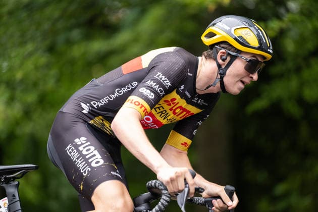 Lidl Deutschland Tour, Prolog, 19.08.2026 Arno Wallenborn (LUX, TEAM LOTTO KERN-HAUS OUTLET MONTABAUR) Bad Orb Germany *** Lidl Germany Tour, Prolog, August 19, 2026 Arno Wallenborn LUX, TEAM LOTTO KERN HAUS OUTLET MONTABAUR Bad Orb, Germany Copyright: xCarlaxHilgerx