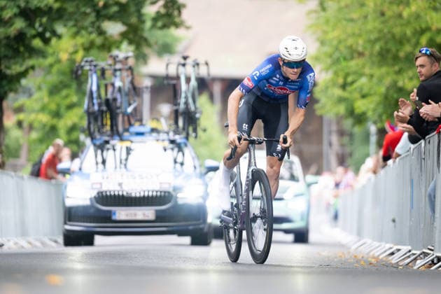 Lidl Deutschland Tour, Prolog, 19.08.2026 Tibor Del Grosso (NED, ALPECIN - PREMIER TECH) Bad Orb Germany *** Lidl Germany Tour, Prolog, August 19, 2026 Tibor Del Grosso (NED), ALPECIN PREMIER TECH, Bad Orb, Germany Copyright: xCarlaxHilgerx