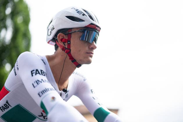 Lidl Deutschland Tour, Prolog, 19.08.2026 Isaac del Toro (MEX, UAE TEAM EMIRATES - XRG) Bad Orb Germany *** Lidl Germany Tour, Prolog, August 19, 2026 Isaac del Toro (MEX), UAE Team Emirates, XRG, Bad Orb, Germany Copyright: xCarlaxHilgerx