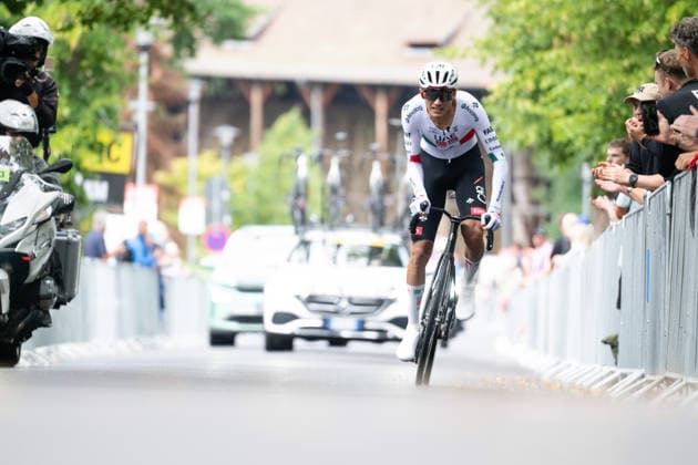 Lidl Deutschland Tour, Prolog, 19.08.2026 Isaac del Toro (MEX, UAE TEAM EMIRATES - XRG) Bad Orb Germany *** Lidl Germany Tour, Prologue, August 19, 2026 Isaac del Toro MEX, UAE TEAM EMIRATES XRG Bad Orb, Germany Copyright: xCarlaxHilgerx