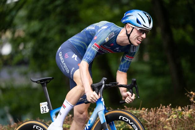 Lidl Deutschland Tour, Prolog, 19.08.2026 Pascal Eenkhoorn (NED, SOUDAL QUICK-STEP) Bad Orb Germany *** Lidl Germany Tour, Prologue, August 19, 2026 Pascal Eenkhoorn (NED), SOUDAL QUICK STEP, Bad Orb, Germany Copyright: xCarlaxHilgerx