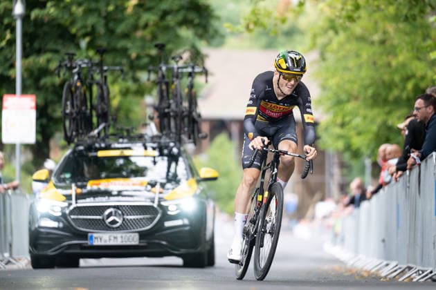Lidl Deutschland Tour, Prolog, 19.08.2026 Ben Felix Jochum (GER, TEAM LOTTO KERN-HAUS OUTLET MONTABAUR) Bad Orb Germany *** Lidl Germany Tour, Prolog, August 19, 2026 Ben Felix Jochum GER, TEAM LOTTO KERN HAUS OUTLET MONTABAUR Bad Orb, Germany Copyright: xCarlaxHilgerx