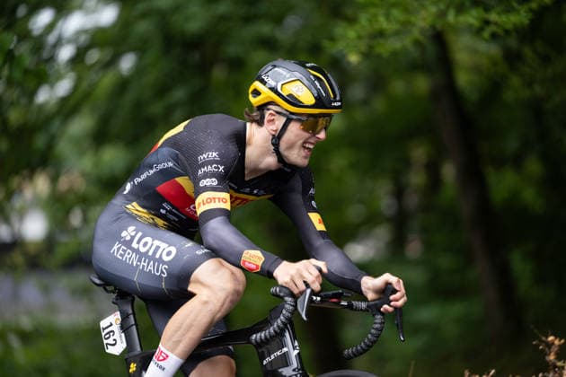 Lidl Deutschland Tour, Prolog, 19.08.2026 Ben Felix Jochum (GER, TEAM LOTTO KERN-HAUS OUTLET MONTABAUR) Bad Orb Germany *** Lidl Germany Tour, Prolog, August 19, 2026 Ben Felix Jochum GER, TEAM LOTTO KERN HAUS OUTLET MONTABAUR Bad Orb, Germany Copyright: xCarlaxHilgerx
