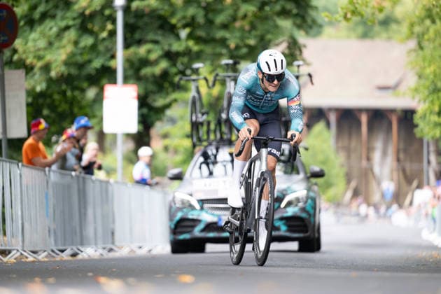 Lidl Deutschland Tour, Prolog, 19.08.2026 Benjamin Boos (GER, REMBE RAD-NET) Bad Orb Germany *** Lidl Germany Tour, Prologue, August 19, 2026 Benjamin Boos GER, REMBE RAD NET Bad Orb, Germany Copyright: xCarlaxHilgerx
