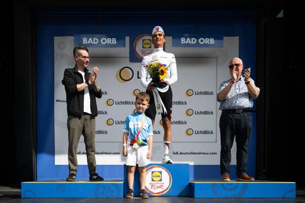 Lidl Deutschland Tour, Prolog, 19.08.2026 Isaac del Toro (MEX, UAE TEAM EMIRATES - XRG) Bad Orb Germany *** Lidl Germany Tour, Prologue, August 19, 2026 Isaac del Toro MEX, UAE TEAM EMIRATES XRG Bad Orb, Germany Copyright: xCarlaxHilgerx