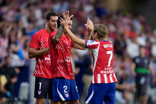 August 19, 2026, Madrid, Madrid, Spain: Kang-in Lee of Atletico de Madrid celebrates after scoring his team s first goal during the Spanish League, LaLiga EA Sports, football match played between Atletico de Madrid and Malaga CF at Riyadh Air Metropolitano stadium on August 19, 2026, in Madrid, Spain. Madrid Spain - ZUMAa181 20260819_zaa_a181_203 Copyright: xOscarxJ.xBarrosox