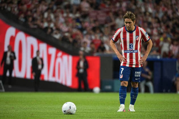 ESP: Atletico de Madrid vs Malaga CF - La Liga EA Sports MADRID, SPAIN - AUGUST 19: Kang-in Lee of Atletico de Madrid during the match between AtlÃ tico de Madrid and Malaga CF of La Liga EA Sports on August 19, 2026 at Riyadh Air Metropolitano Stadium in Madrid, Spain. (Photo by Samuel Carreno) Madrid Madrid Madrid Spain Copyright: xSamuelxCarrenox samcargad_190826_141-102