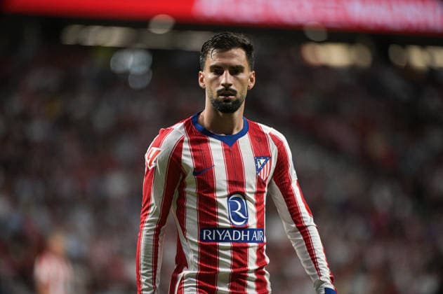 ESP: Atletico de Madrid vs Malaga CF - La Liga EA Sports MADRID, SPAIN - AUGUST 19: Ãlex Baena of Atletico de Madrid during the match between AtlÃ tico de Madrid and Malaga CF of La Liga EA Sports on August 19, 2026 at Riyadh Air Metropolitano Stadium in Madrid, Spain. (Photo by Samuel Carreno) Madrid Madrid Madrid Spain Copyright: xSamuelxCarrenox samcargad_190826_141-81