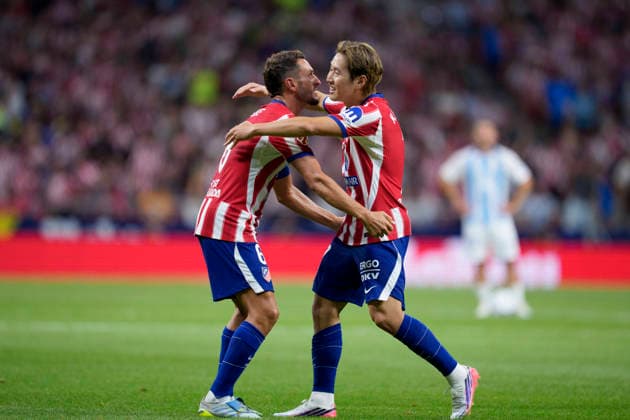 August 19, 2026, Madrid, Madrid, Spain: Kang-in Lee of Atletico de Madrid celebrates after scoring his team s first goal during the Spanish League, LaLiga EA Sports, football match played between Atletico de Madrid and Malaga CF at Riyadh Air Metropolitano stadium on August 19, 2026, in Madrid, Spain. Madrid Spain - ZUMAa181 20260819_zaa_a181_214 Copyright: xOscarxJ.xBarrosox
