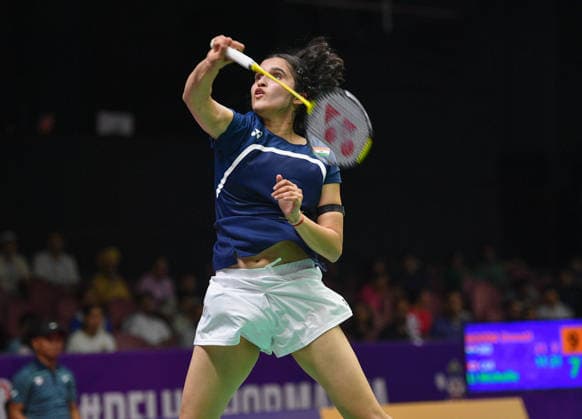 January 1, 2016, New Delhi, Delhi, India: New Delhi, India. Unnati Hooda (IND) in action during her WomenÃ¢â‚¬â ¢s Singles Round of 32 match at the BWF World Championships 2026 at the Indira Gandhi Indoor Stadium in New Delhi New Delhi India - ZUMAk197 20160101_zsp_k197_1161 Copyright: xRanjithxKumarx