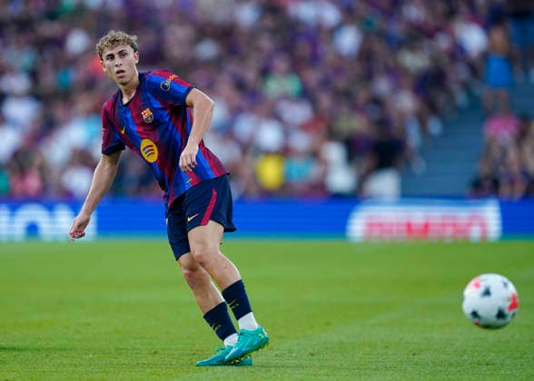 ESP: FC Barcelona, Barca - Al Ahly FC. Joan Gamper Trophy. Fermin Lopez of FC Barcelona during the Joan Gamper Trophy match between FC Barcelona and Al Ahly FC played at Spotify Camp Nou Stadium on 19 Aug 2026 in Barcelona, Spain. kpng Copyright: xSergioxRuizx xPRESSINPHOTOx PS_2627_BAR_AHL_047